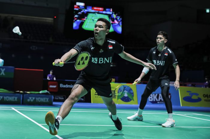 Pasangan ganda putra Indonesia,  Fajar ALFIAN/Muhammad Rian ARDIANTO, kembali tampil buruk pada babak kedua Hong Kong Open 2023