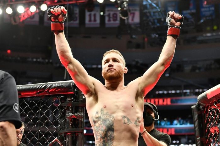 Jagoan paling sangar di UFC, Justin Gaethje, bermimpi menjadi orang yang memensiunkan Conor McGregor.