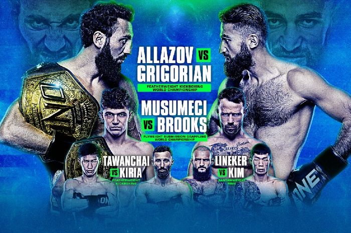 ONE Fight Night 13 dipuncaki laga perebutan sabuk juara kelas bulu kickboxing antara Chingiz Allazov dengan Marat Grigorian.
