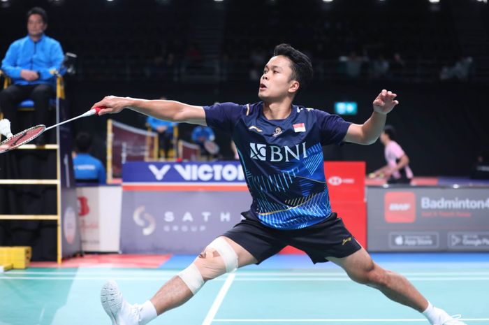  tunggal putra Indonesia, Anthony Sinisuka Ginting  siap beraksi di China Open 2023