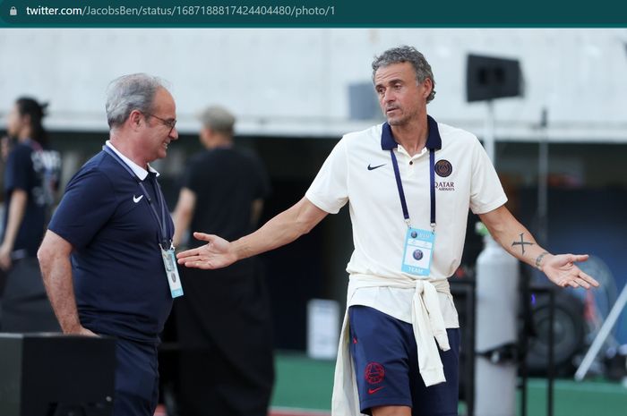 Pelatih PSG yang baru, Luis Enrique, diterpa rumor hengkang dari Les Parisiens.