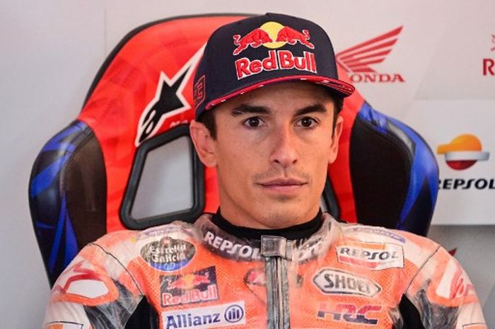 Pembalap Repsol Honda, Marc Marquez tampaknya ogah dituding terlalu ambisius saat berkendara di MotoGP Inggris 2023