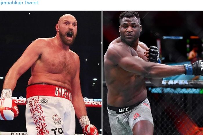 Tyson Fury yakin Francis Ngannou tak bakal bertahan lama