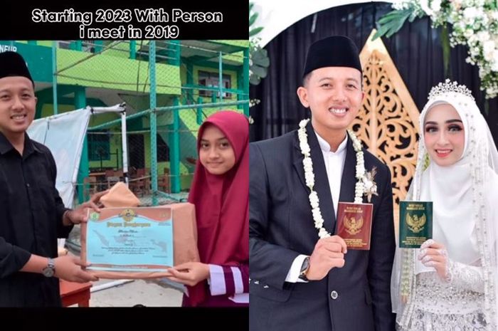 Mantan kepala sekolah nikahi mantan muridnya sendiri