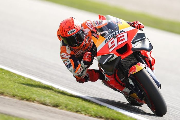 Pembalap MotoGP dari tim Repsol Honda, Marc Marquez, diagung-agungkan oleh mantan rival Valentino Rossi.