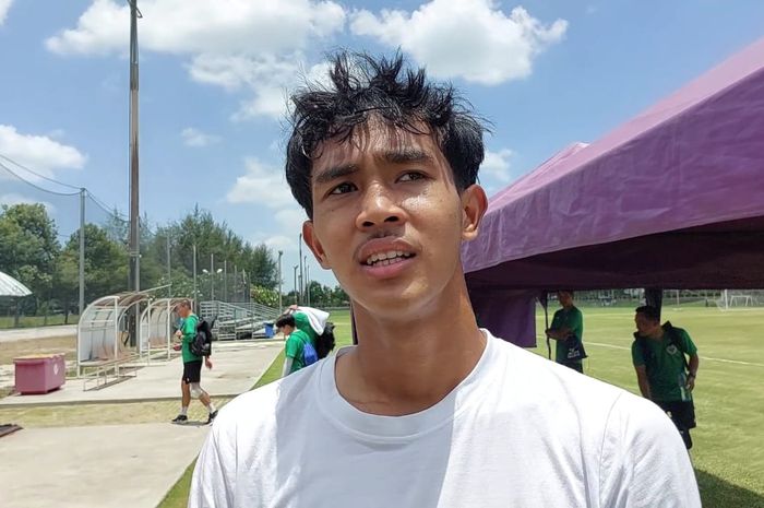 Pemain timnas U-23 Indonesia, Muhammad Ragil