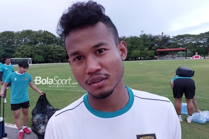 Pemain Timnas U-23 Indonesia, Bagas Kaffa.