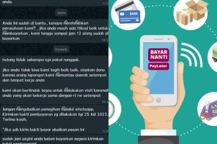 Pengalaman Telat Bayar Tagihan Paylater Debitur Ini Diteror Hingga