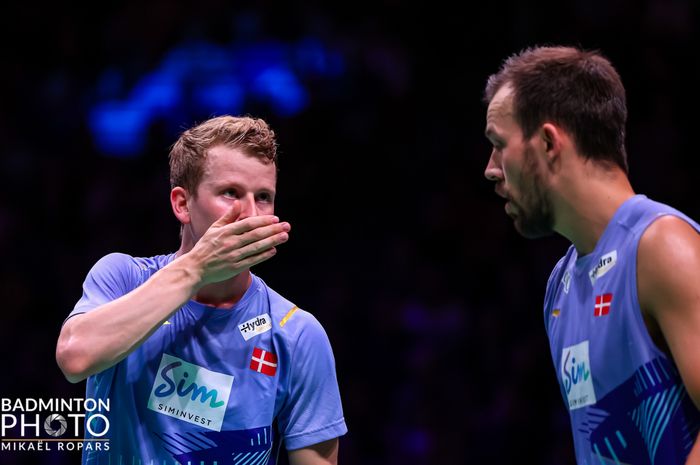 Ganda putra Denmark, Kim Astrup/Anders Skaarup Rasmussen melangkah ke final Kejuaraan Dunia 2023