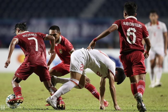 Timnas U-23 Indonesia menghadapi Vietnam dalam partai final Piala AFF U-23 2023, Sabtu (26/8/2023).