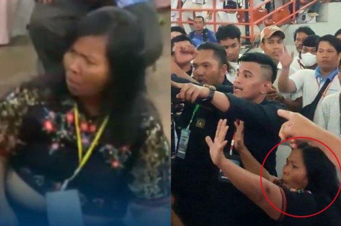 Sosok Roida yang ramai disoroti karena melempar sandal ke Jokowi