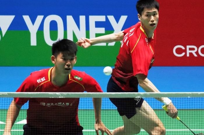 Pasangan ganda putra China, Liu Yu Chen/ Ou Xuan Yi, gagal melaju ke semifinal China Masters 2023