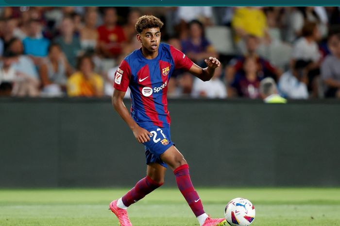 Pemain muda Barcelona berusia 16 tahun, Lamine Yamal, dipanggil oleh timnas Spanyol.