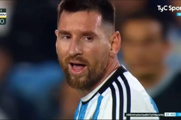 Lionel Messi memberikan motivasi kepada para pemain timnas Argentina yang sedang buntu melawan Ekuador dengan tiga kata.