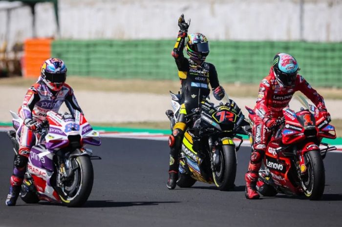 Hasil MotoGP San MArino 2023, trio Ducati berhasil dominasi podium