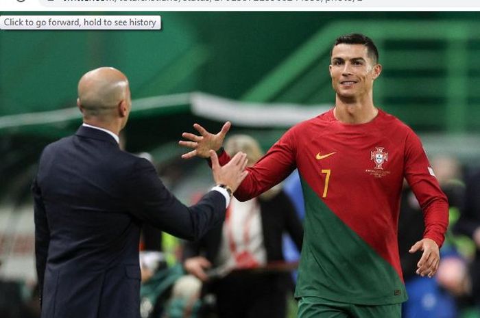 Cristiano Ronaldo mengirim pesan khusus ke tim nasional Portugal yang akan melakoni misi penting.