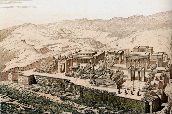 Persepolis, Memperlihatkan Jasa Raja-Raja Agung Persia