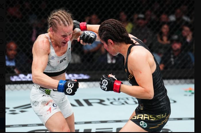 Duel Alexa Grasso lawan Valentina Shevchenko pada Noche UFC yang dapat sorotan dari eks pelatih Mike Tyson, Teddy Atlas.