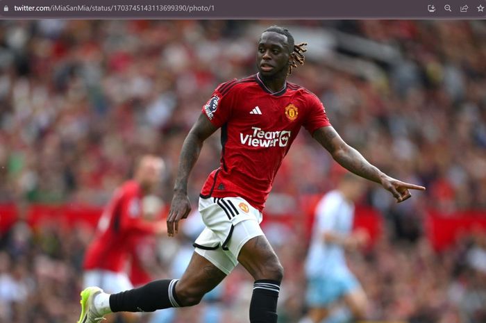 Man United Sedang Digembosi, Ronaldo Goda Satu Pemain Pindah Al Nassr aaron wan bissakajpg 20230919125525