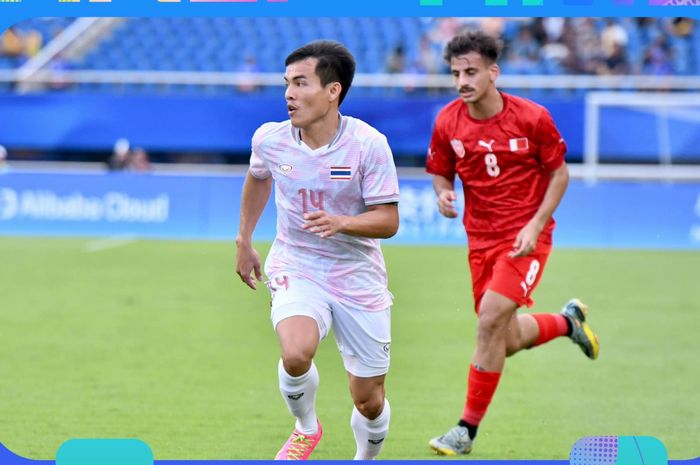 Thailand vs Bahrain di Asian Games 2022.