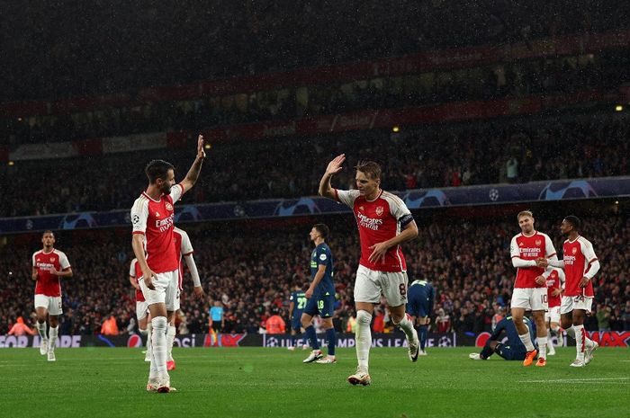 Kapten Arsenal, Martin Odegaard, mengatakan timnya bersemangat ketika bersiap menghadapi Man City dalam lanjutan Liga Inggris 2023-2024.