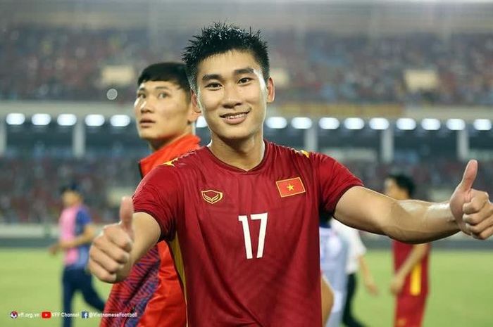 Striker Vietnam, Nham Manh Dung, dipastikan absen melawan Arab Saudi di laga pamungkas Grup B Asian Games 2022.