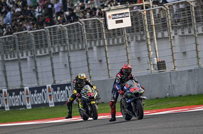 Fabio Quartararo membahas perjuangannya di MotoGP Jepang 2023.