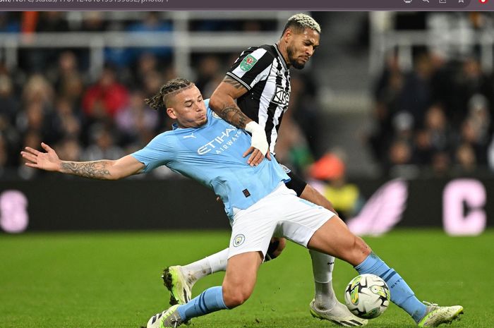 Guardiola Bingung, Satu Pemain Man City Terancam Bisa Terlantar newcastle vs man cityjpg 20230928040852