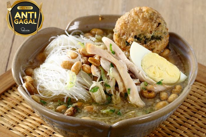Hidangan soto Mahakam