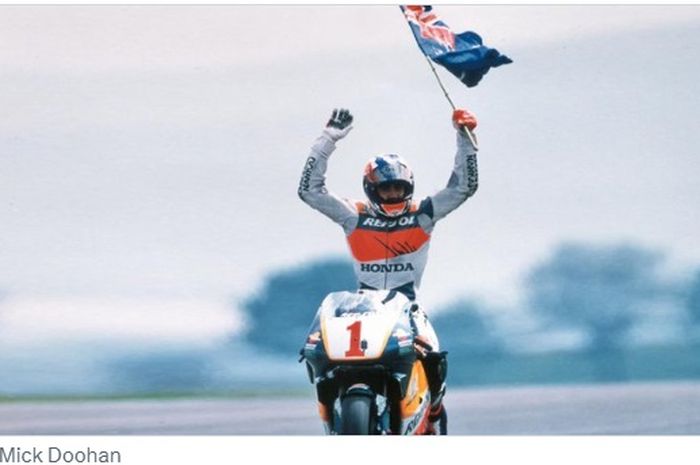 Mick Doohan, memastikan diri menjadi juara dunia 500cc 1998 di GP Australia pada 4 Oktober 1998.