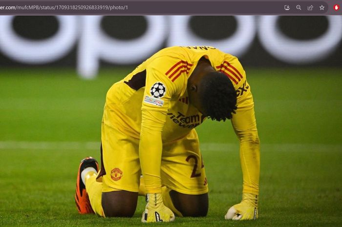 Blunder konyol Andre Onana langsung membuat Manchester United mendapatkan dua petaka dalam babak penyisihan grup Liga Champions 2023-2024.