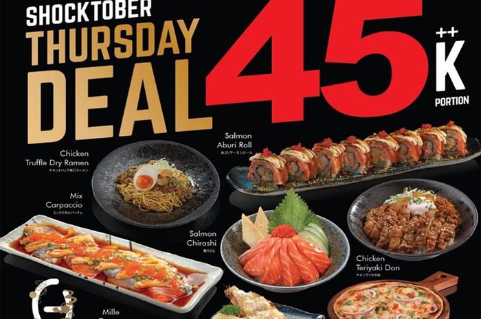 Promo Sushi Hiro Cuma 45 Ribuan Untuk Menu Andalan Ini, Langsung Serbu ...