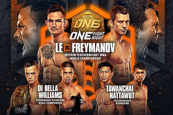 ONE Fight Night 15 pada Sabtu (7/10/2023) menggelar laga utama Thanh Le vs Ilya Freymanov yang memperebutkan sabuk interim kelas bulu ONE Championship. 