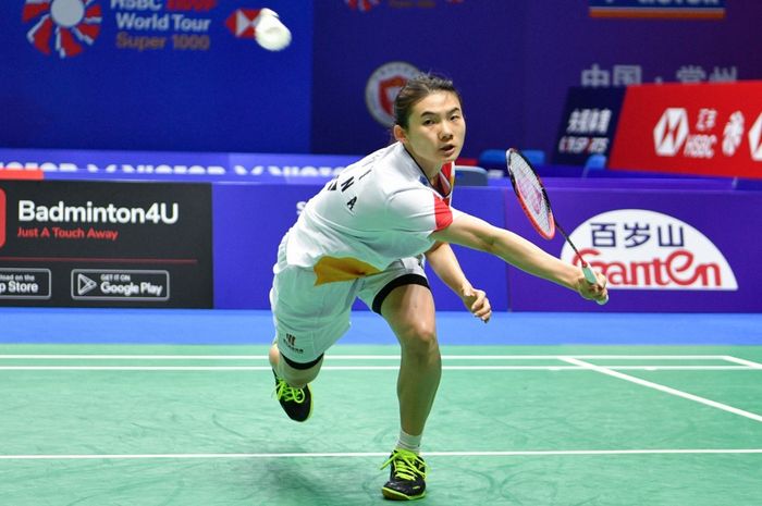 Rival sengit Gregoria Mariska Tunjung, Han Yue membuyarkan sensasi Pornpawee Chochuwong yang sempat jadi penakluk unggulan pertama, Tai Tzu Ying pada Arctic Open 2023.