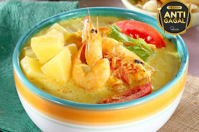 Hidangan soto Medan.