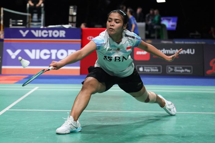 Pebulu tangkis tunggal putri Indonesia, Gregoria Mariska Tunjung, melaju ke semifinal Kumamoto Masters 2023