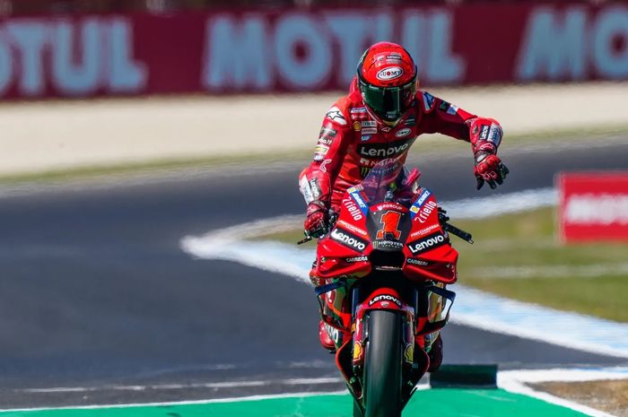 Pembalap Ducati Lenovo, Francesco Bagnaia percaya diri jelang MotoGP Thailand 2023