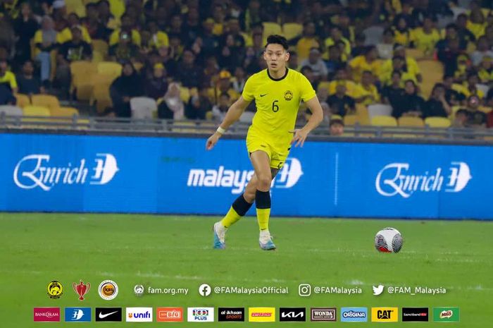 Penampilan bek Timnas Malaysia, Dominic Tan, di final Piala Merdeka 2023 menjadi sorotan.