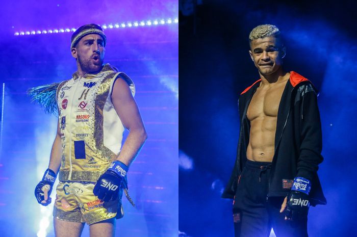 Jonathan Haggerty (kiri) akan berhadapan dengan Fabricio Andrade di laga utama ONE Fight Night 16 pada 4 November 2023. 