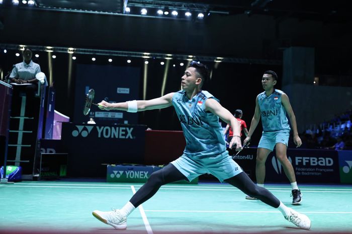 Ganda putra Indonesia, Fajar Alfian/Muhammad Rian Ardianto membuka keran perjuangan mereka di China Masters 2023 dengan sempurna.