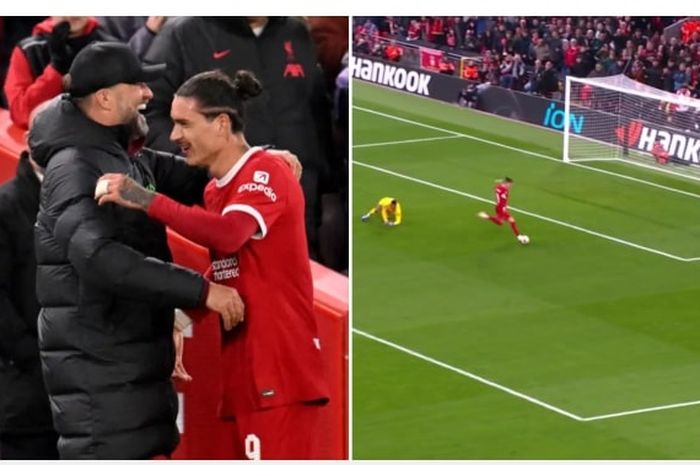 Pelatih Liverpool, Juergen Klopp, mengomentari kegagalan Darwin Nunez mencetak gol ke gawang kosong saat The Reds berhadapan dengan Toulouse di Liga Europa.