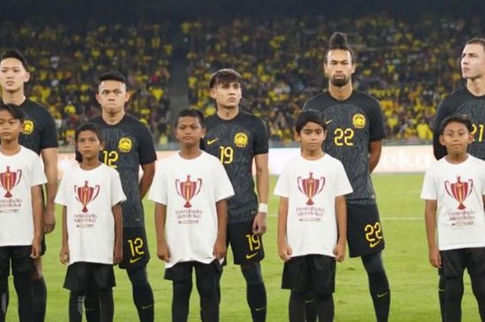 Skuad Timnas Malaysia.