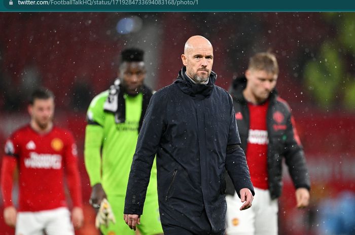 Pelatih Man United, Erik ten Hag, tinggal punya tiga nafas untuk menyelamatkan diri dari krisis klub.