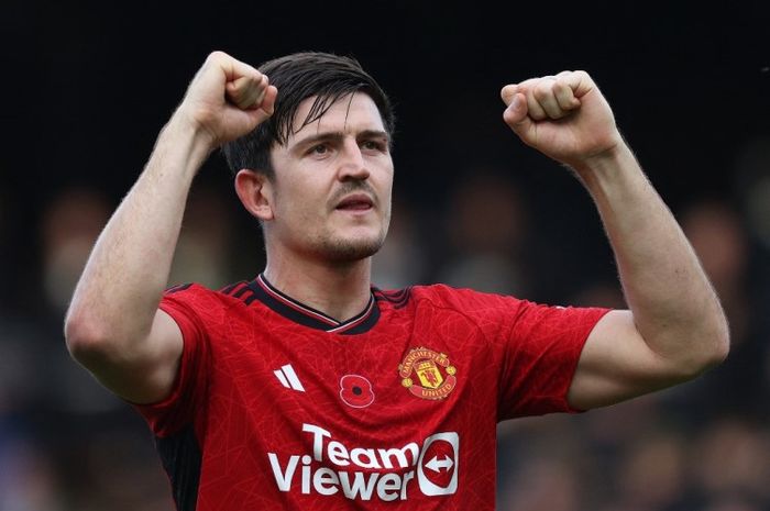 Harry Maguire, satu dari dua pemain ompong Man United usai tersingkir dari Liga Champions.