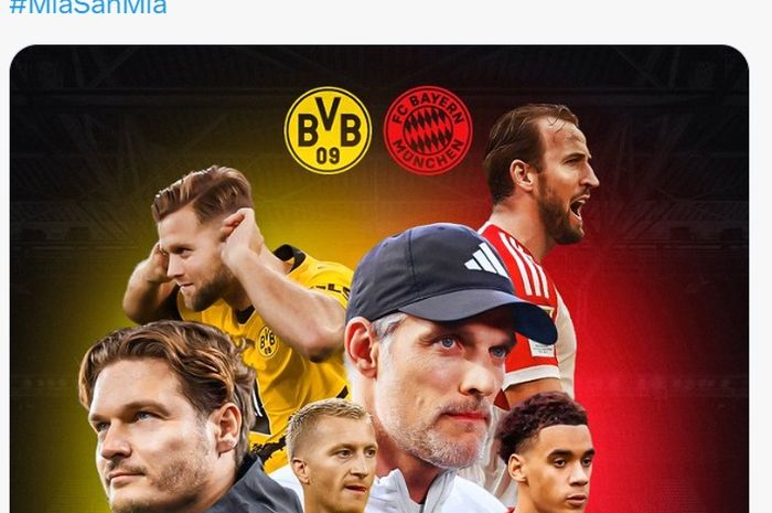 Borussia Dortmund akan menghadapi Bayern Muenchen dalam laga Der Klassiker di pekan ke-10 Bundesliga 2023-2024, Sabtu (4/11/2023) di Signal Iduna Park.