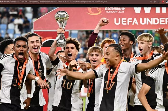 Jadwal Final Piala Dunia U-17 2023 - Jerman Vs Prancis, Manahan Saksi Ulangan Laga Puncak Piala Eropa U-17 2023 Tepat 6 Bulan Lalu timnas u 17 jermanjpg 20231108015009