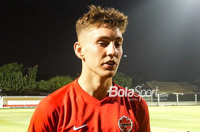 Lazar Stefanovic, kapten timnas U-17 Kanada.