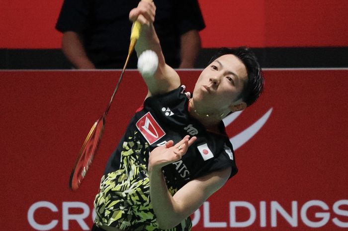 Tunggal putra Jepang, Koki Watanabe termasuk salah satu unggulan yang tumbang pada hari kedua Swiss Open 2024.