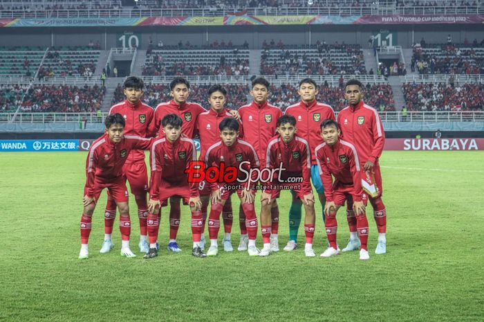 Timnas U-17 Indonesia resmi tersingkir dari Piala Dunia U-17 2023 pada Sabtu (18/11/2023).
