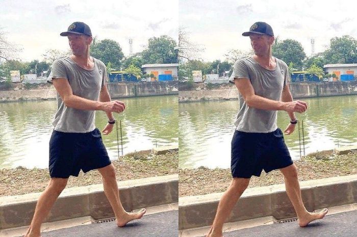 Potret Nyeker Chris Martin Jalan-Jalan di Jakarta Viral, Unggahan